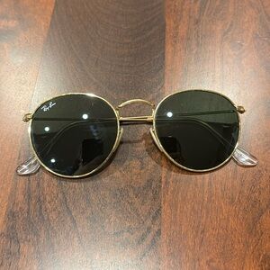 Ray Ban round metal sunglasses